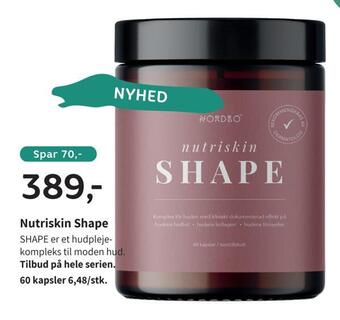 Nutriskin shape
