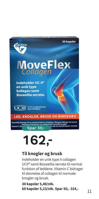 Helsam Moveflex collagen tilbud