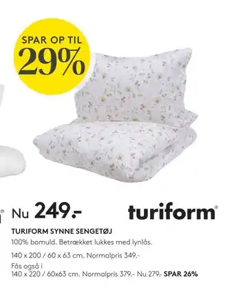 SENG Turiform synne sengetøj tilbud