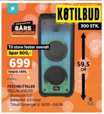 Power Feel højttaler tilbud