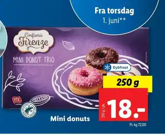 Lidl Mini donuts tilbud