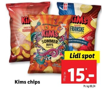 Lidl Kims chips tilbud