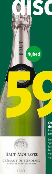 Coop 365 Crémant de Haut Mouleyre tilbud