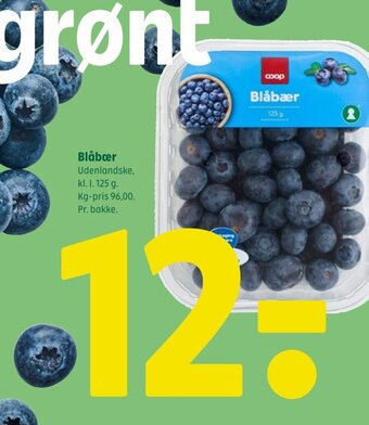 Coop 365 Blåbær tilbud