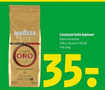 Lavazza hele bønner