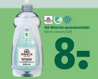 Coop 365 365 Minirisk opvaskemiddel tilbud