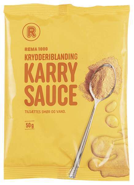 Rema 1000 Karrysauce mix, 50 g tilbud