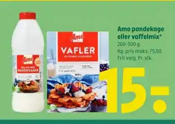 Amo pandekage eller vaffelmix* 200-300 g.