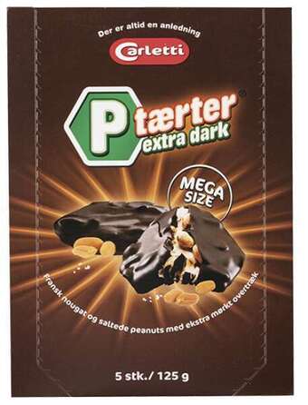 P-tærter, 125 g