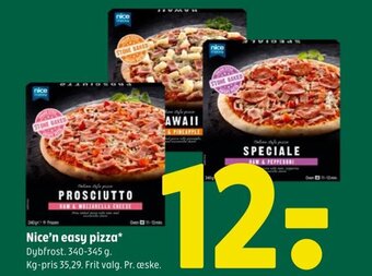 Nice'n easy pizza*