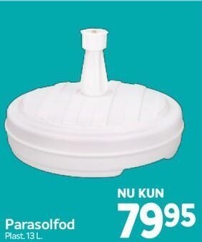 Din Isenkræmmer Parasolfod tilbud