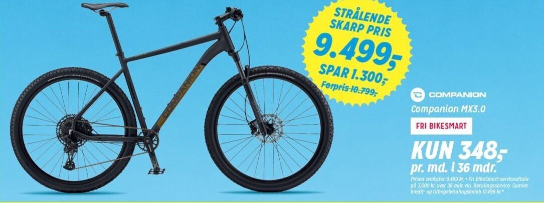 Fri BikeShopOFFLINE Companion mx3.0 tilbud