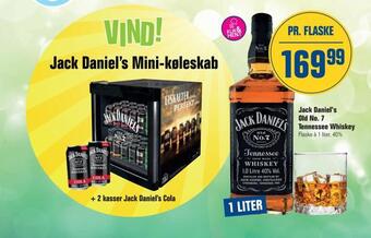 Otto Duborg Jack daniel's old no. 7 tennessee whiskey tilbud