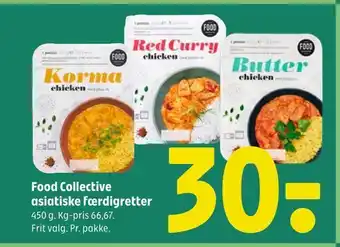Coop 365 Food collective asiatiske færdigretter tilbud