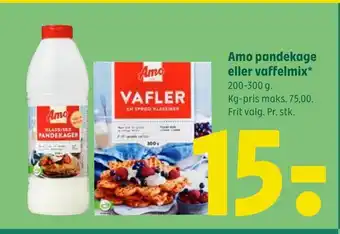 Coop 365 Amo pandekage eller vaffelmix tilbud