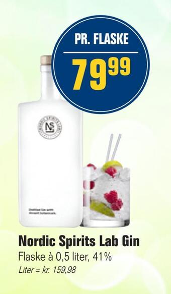 Nordic spirits lab gin