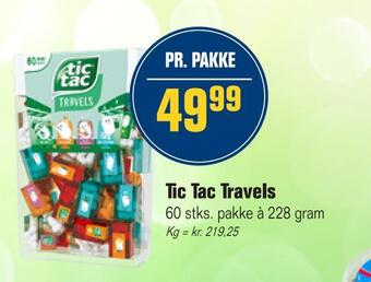 Tic tac travels