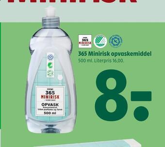 Coop 365 365 minirisk opvaskemiddel tilbud