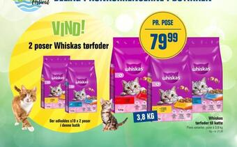 Whiskas tørfoder til katte