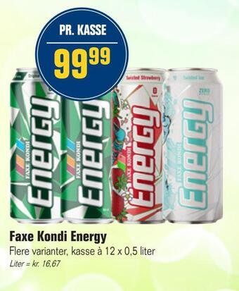 Otto Duborg Faxe kondi energy tilbud