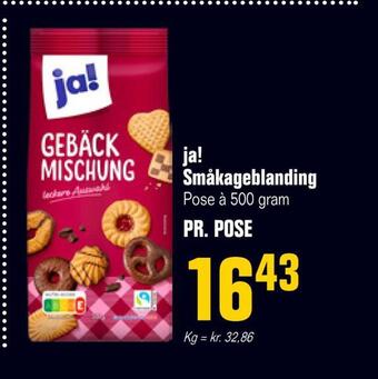 Otto Duborg Ja! småkageblanding tilbud