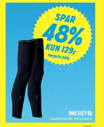 Vandafvisende benvarmere