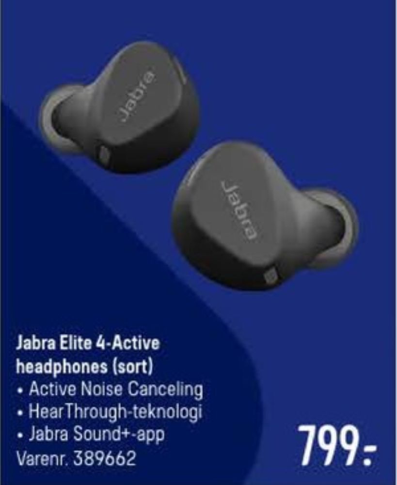 Jabra headset tilbud hos Elgiganten