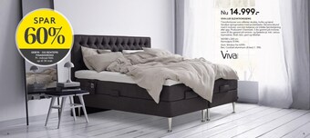 SengeSpecialisten Viva lux elevetationsseng tilbud