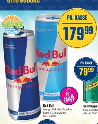 Otto Duborg Red bull tilbud