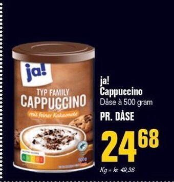 Otto Duborg Ja! cappucino tilbud