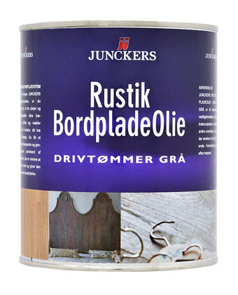Junckers rustik bordpladeolie grå 0,75 liter