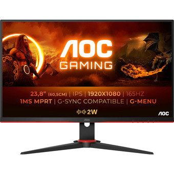 Elgiganten Aoc 24g2spae/bk 24 gaming-skærm tilbud