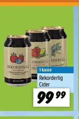zur Krone Rekorderlig tilbud