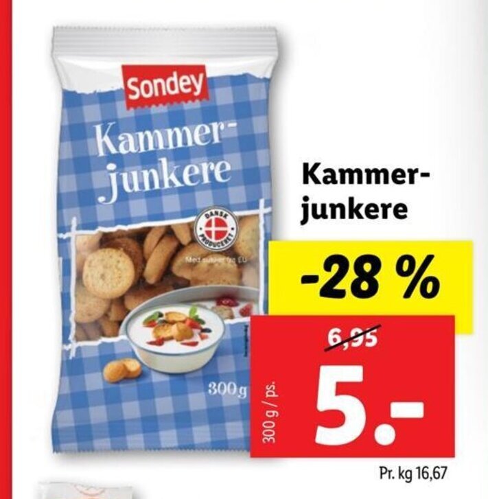Lidl Kammer-junkere tilbud