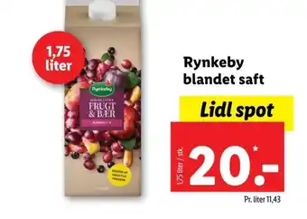 Rynkeby blandet saft
