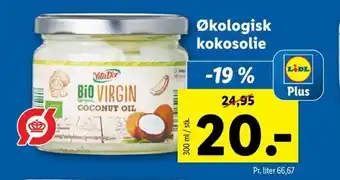 Økologisk kokosolie
