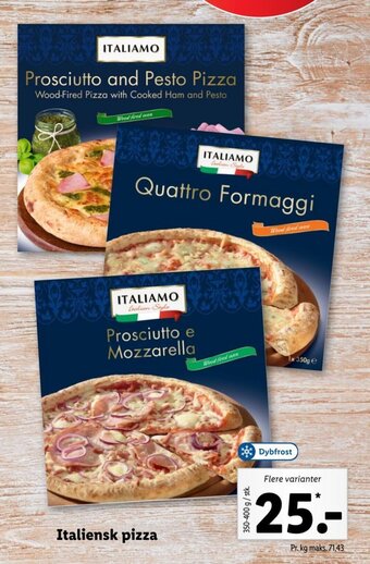 ITALIAMO Italiensk pizza