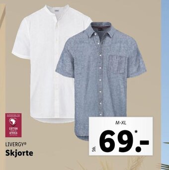 Lidl LIVERGYⓇ Skjorte tilbud