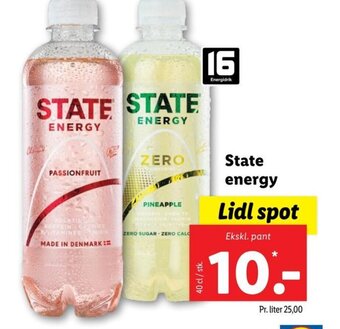 Lidl State energy tilbud
