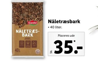 Lidl Nåletræsbark tilbud