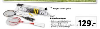 CRIVIT® Badmintonsæt