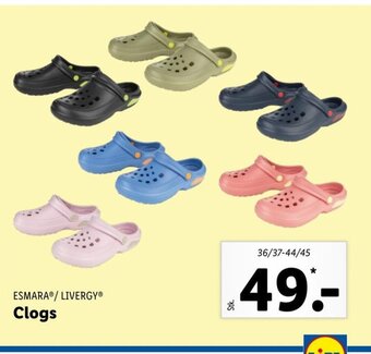 Lidl ESMARAⓇ/LIVERGY® Clogs tilbud