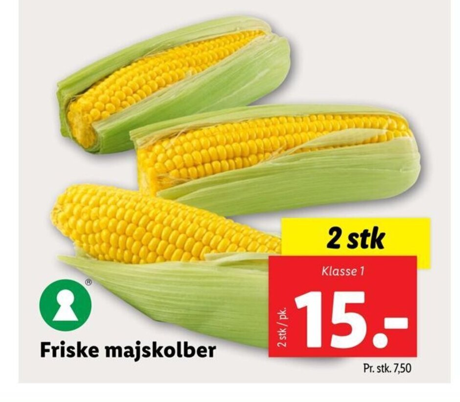 Lidl Friske majskolber tilbud