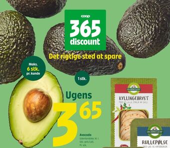 Coop 365 Ukendt avocado tilbud