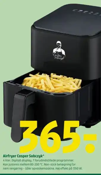 Coop 365 Casper sobczyk airfryer tilbud