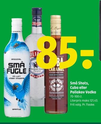 Coop 365 Små fugle shots tilbud