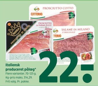 Citterio prosciutto cotto