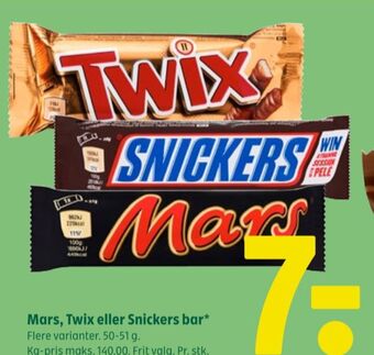 Snickers chokoladebar