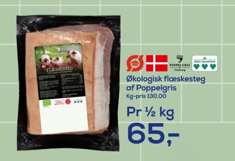 Irma Poppelgris fra hestbjerg flæskesteg tilbud