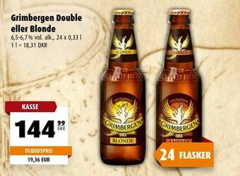 Scandinavian Park Grimbergen Double eller Blonde tilbud